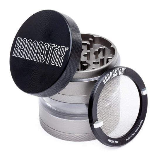 Kannastör - Solid Top - 2.2" - 4pc Grinder