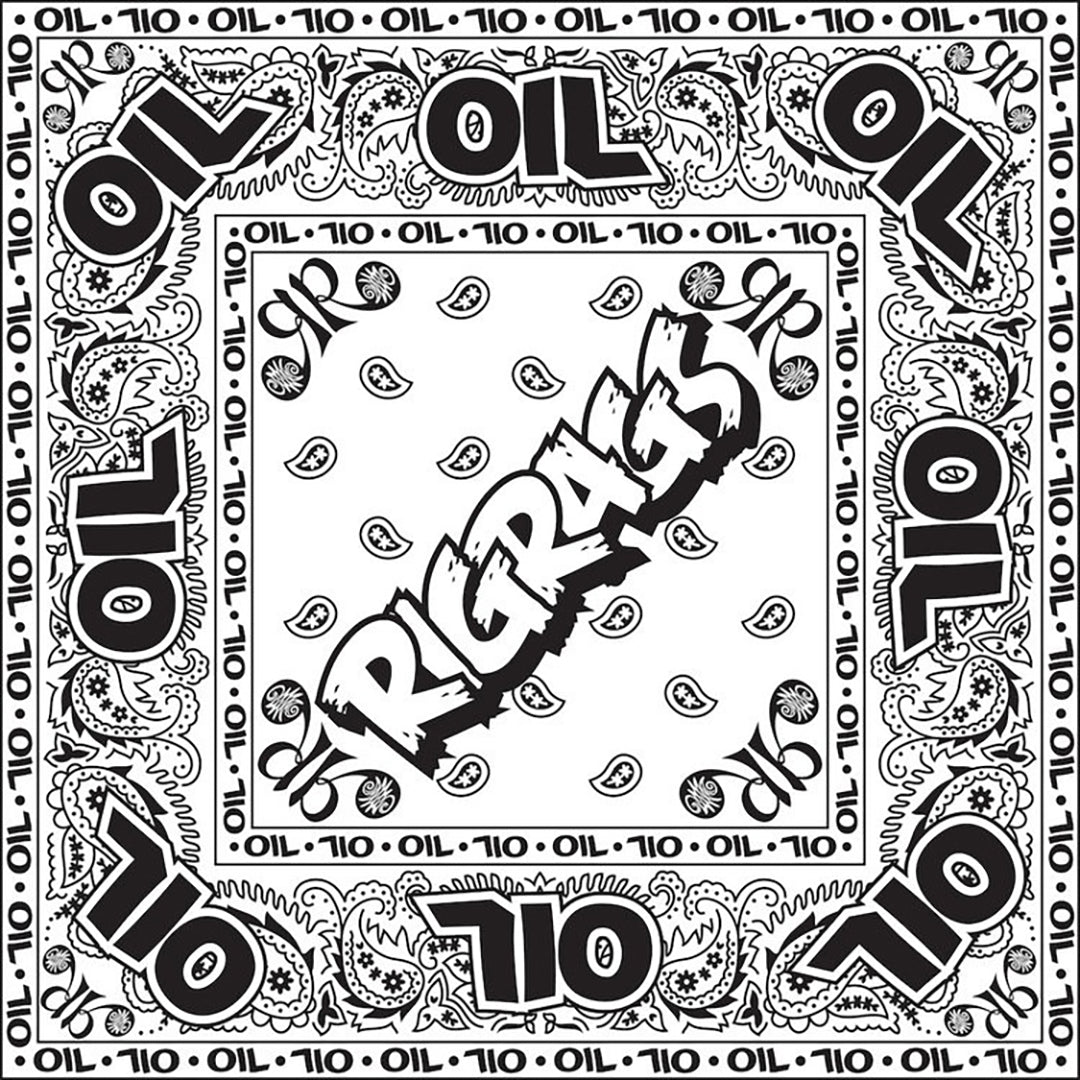 Rig Rags - 710 - White - by Skilletools – the daberHashery nz