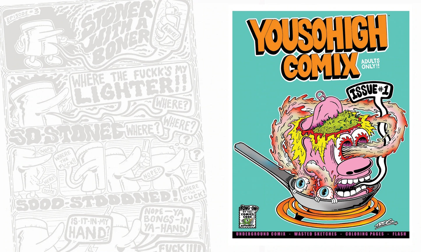 TROG - YouSoHigh Comix - ISSUE #1