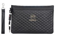 FireDog - Smell Resistant - Lockable Bag - Medium Sized - PU Leather