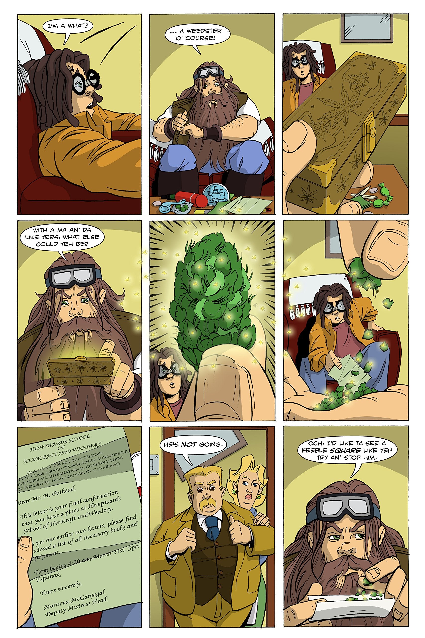 pothead comics Hairy Pothead and the Marijuana Stone – the daberHashery nz