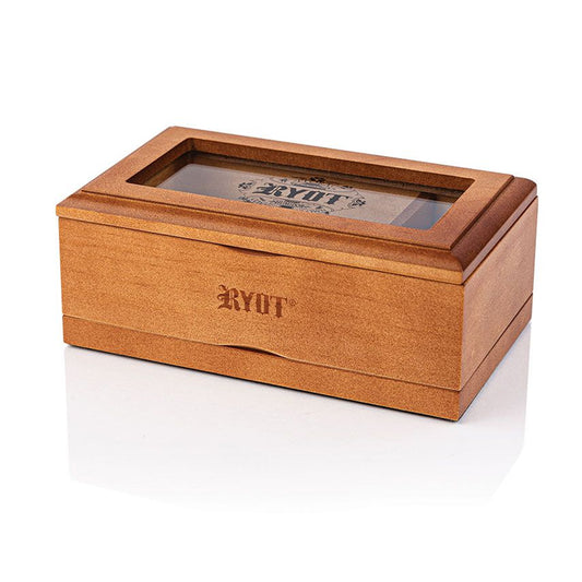 RYOT® - Pollen Collector - Glass Top - Walnut