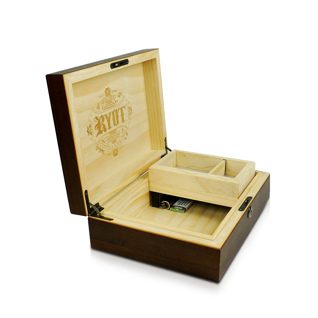 RYOT® - Humidor Combo Box - Walnut